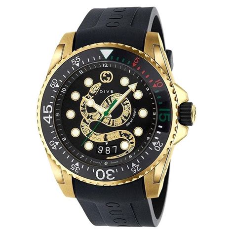 gucci snake watxh|gucci snake dive watch.